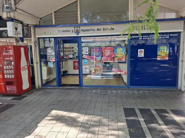 Imagen del punto de venta de Lotería