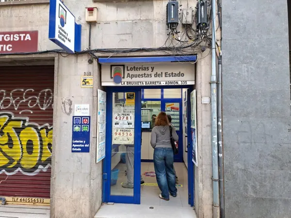 Imagen del punto de venta de Lotería