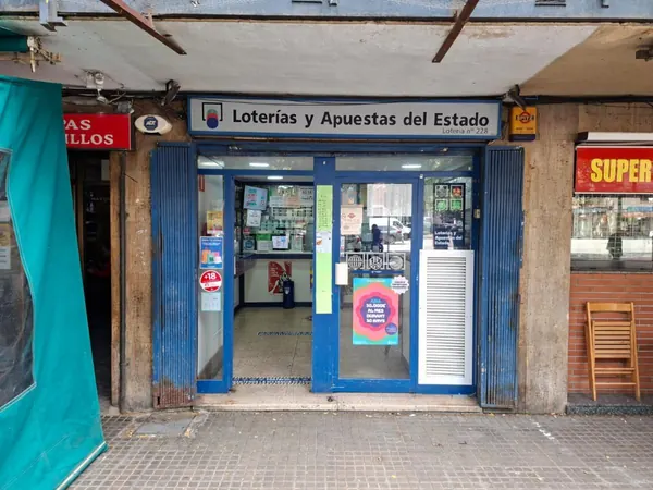 Imagen del punto de venta de Lotería