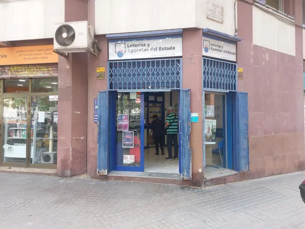 Imagen del punto de venta de Lotería