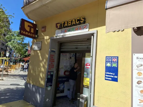 Imagen del punto de venta de Lotería