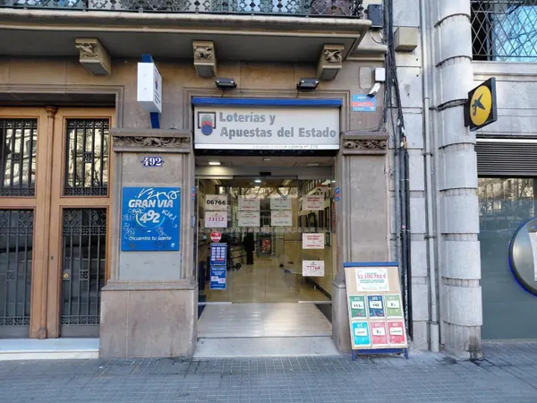 Imagen del punto de venta de Lotería