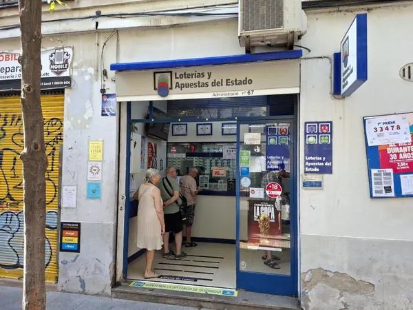 Imagen del punto de venta de Lotería