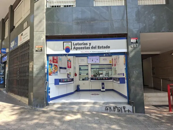 Imagen del punto de venta de Lotería