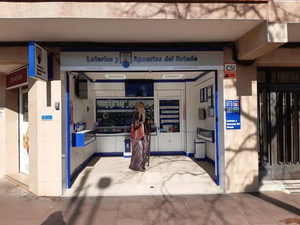 Imagen del punto de venta de Lotería