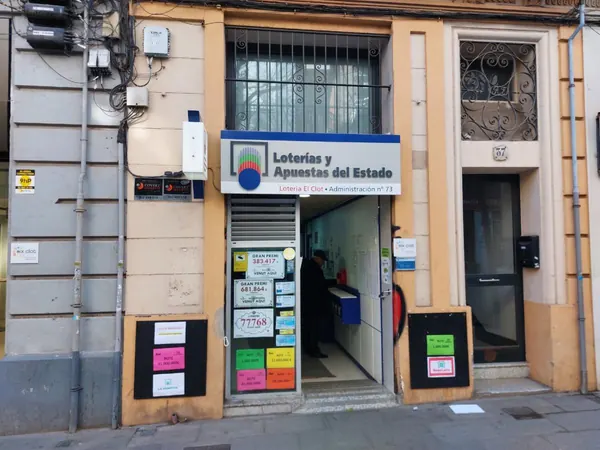 Imagen del punto de venta de Lotería
