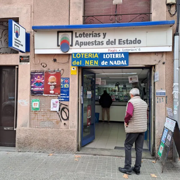 Imagen del punto de venta de Lotería
