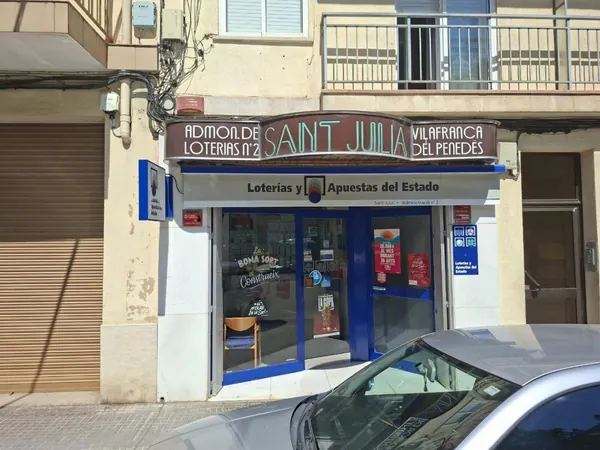 Imagen del punto de venta de Lotería