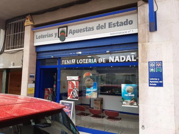 Imagen del punto de venta de Lotería