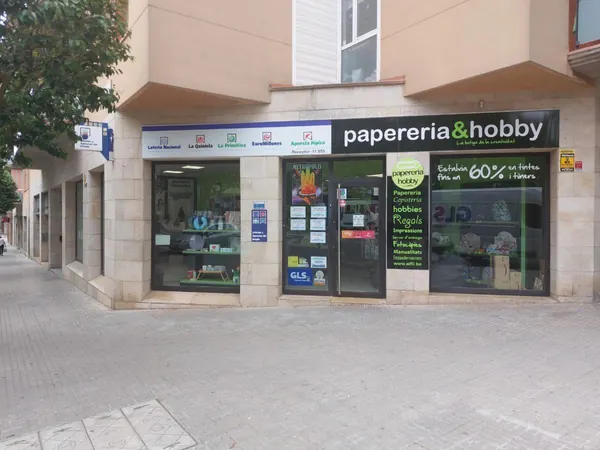 Imagen del punto de venta de Lotería