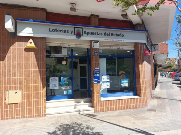 Imagen del punto de venta de Lotería