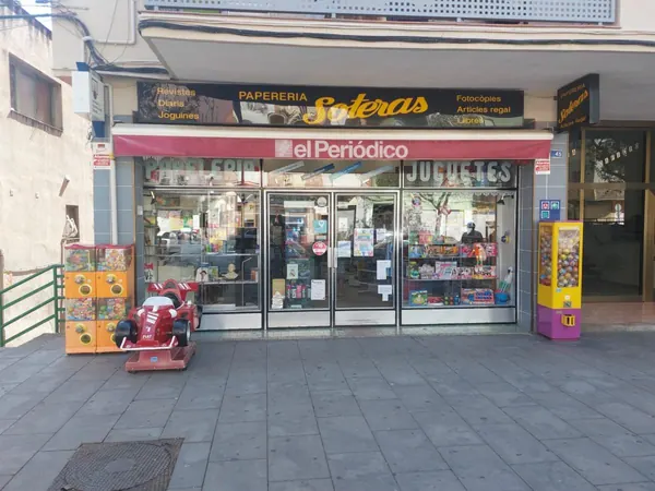 Imagen del punto de venta de Lotería
