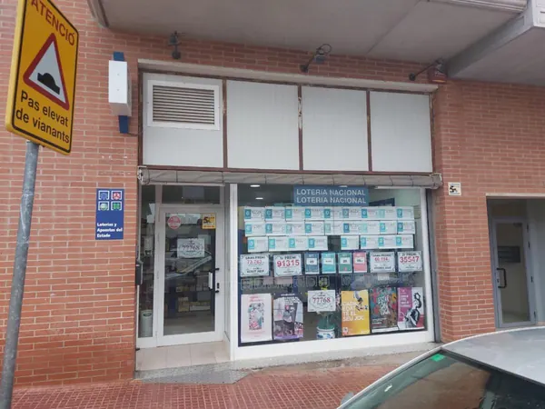 Imagen del punto de venta de Lotería