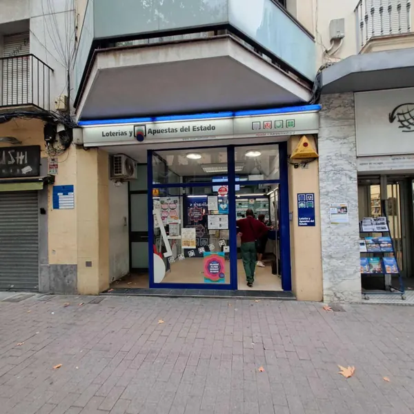 Imagen del punto de venta de Lotería