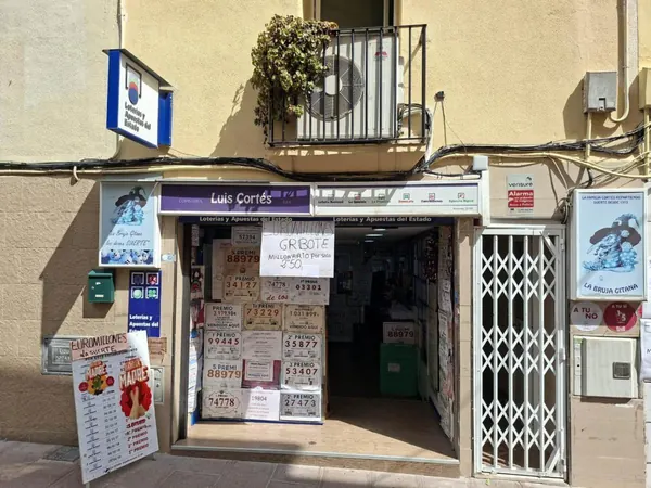Imagen del punto de venta de Lotería
