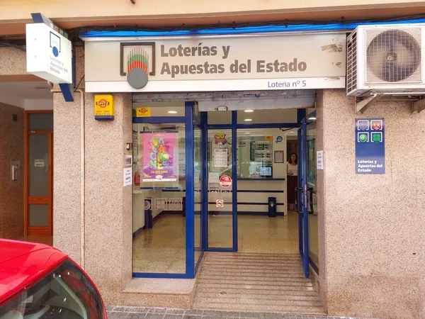 Imagen del punto de venta de Lotería