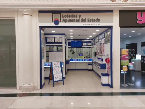 Imagen del punto de venta de Lotería