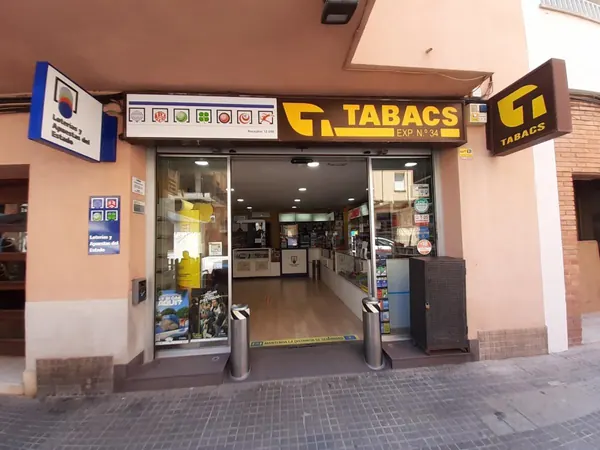 Imagen del punto de venta de Lotería
