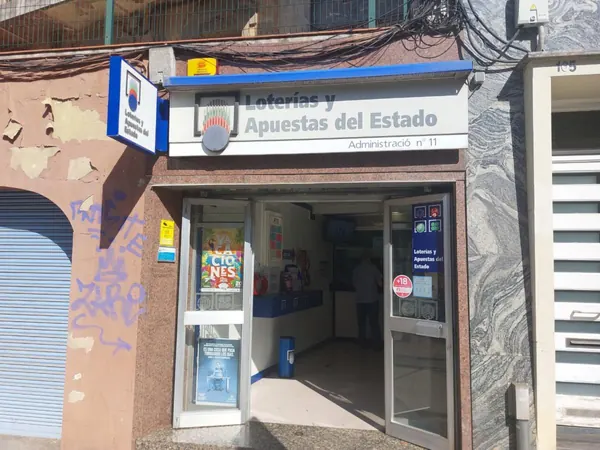 Imagen del punto de venta de Lotería