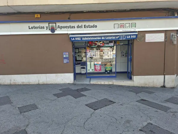 Imagen del punto de venta de Lotería