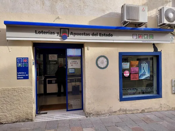 Imagen del punto de venta de Lotería