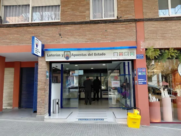 Imagen del punto de venta de Lotería