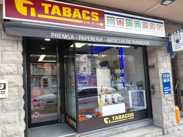 Imagen del punto de venta de Lotería