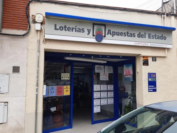 Imagen del punto de venta de Lotería