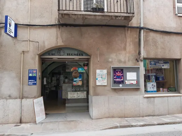 Imagen del punto de venta de Lotería