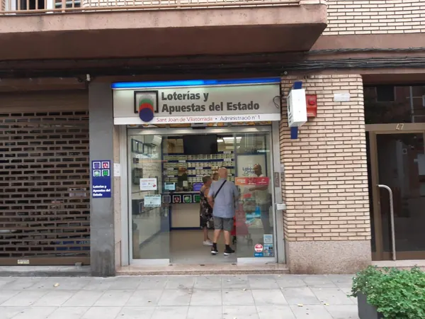 Imagen del punto de venta de Lotería