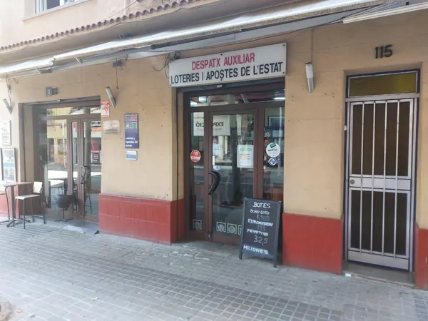 Imagen del punto de venta de Lotería