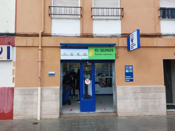Imagen del punto de venta de Lotería