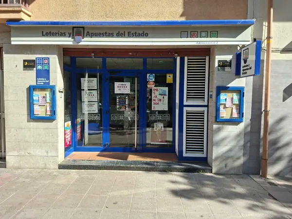 Imagen del punto de venta de Lotería
