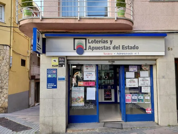 Imagen del punto de venta de Lotería
