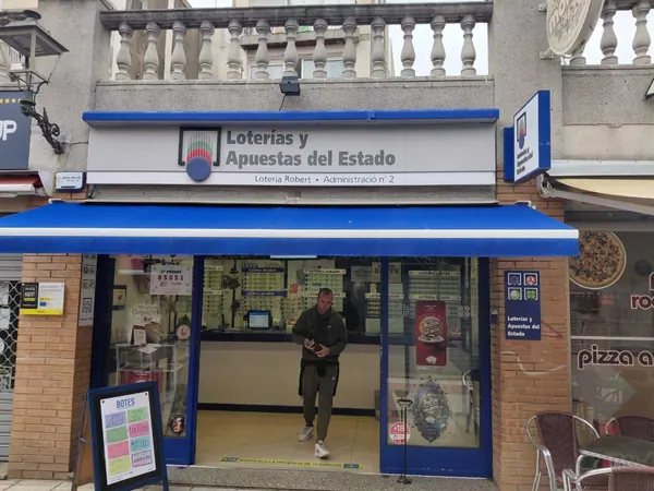 Imagen del punto de venta de Lotería