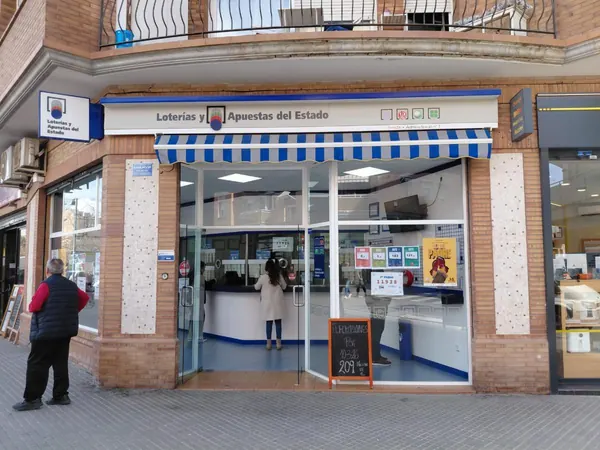 Imagen del punto de venta de Lotería