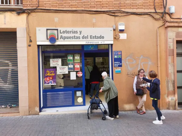 Imagen del punto de venta de Lotería