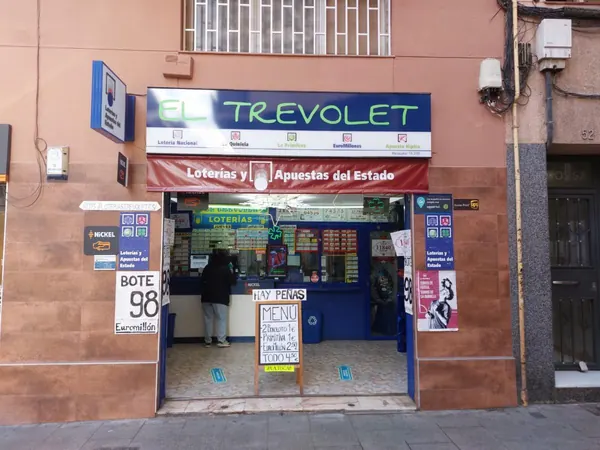 Imagen del punto de venta de Lotería