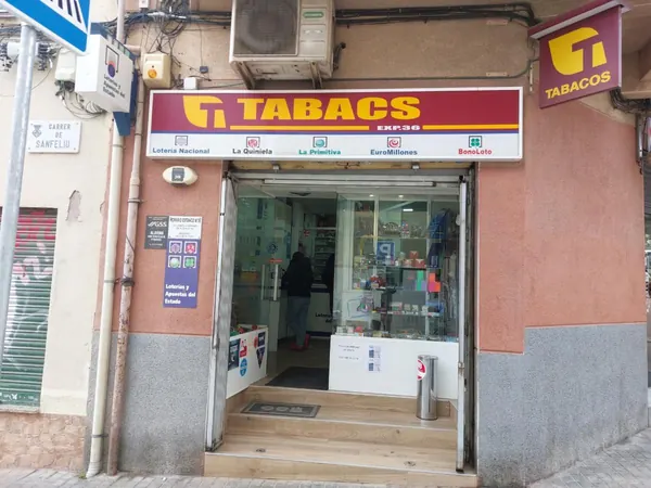 Imagen del punto de venta de Lotería