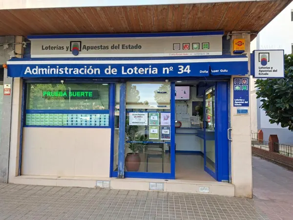 Imagen del punto de venta de Lotería