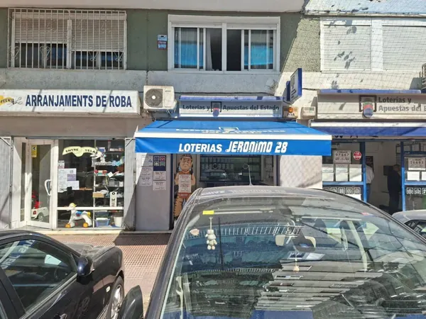 Imagen del punto de venta de Lotería