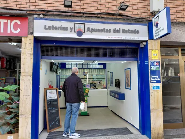 Imagen del punto de venta de Lotería