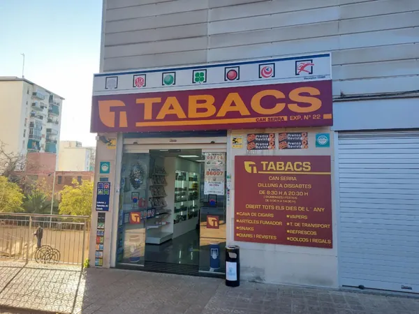 Imagen del punto de venta de Lotería