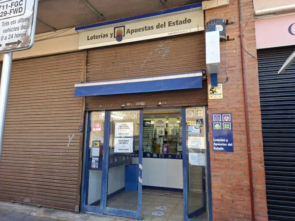 Imagen del punto de venta de Lotería