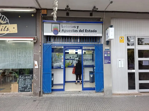 Imagen del punto de venta de Lotería