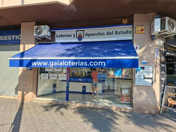 Imagen del punto de venta de Lotería