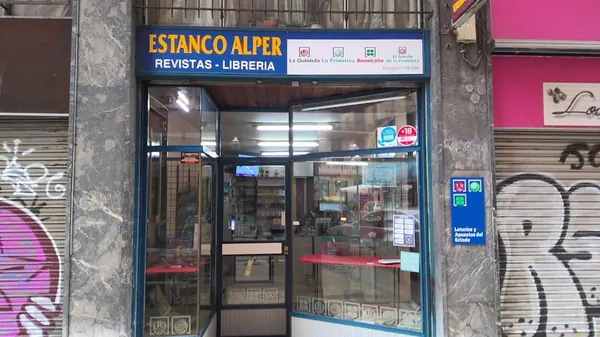 Imagen del punto de venta de Lotería