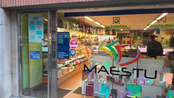 Imagen del punto de venta de Lotería