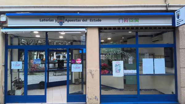 Imagen del punto de venta de Lotería