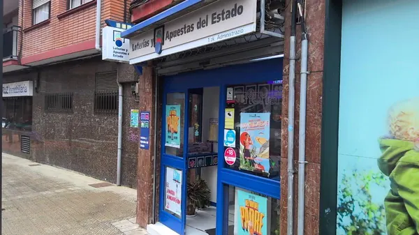 Imagen del punto de venta de Lotería